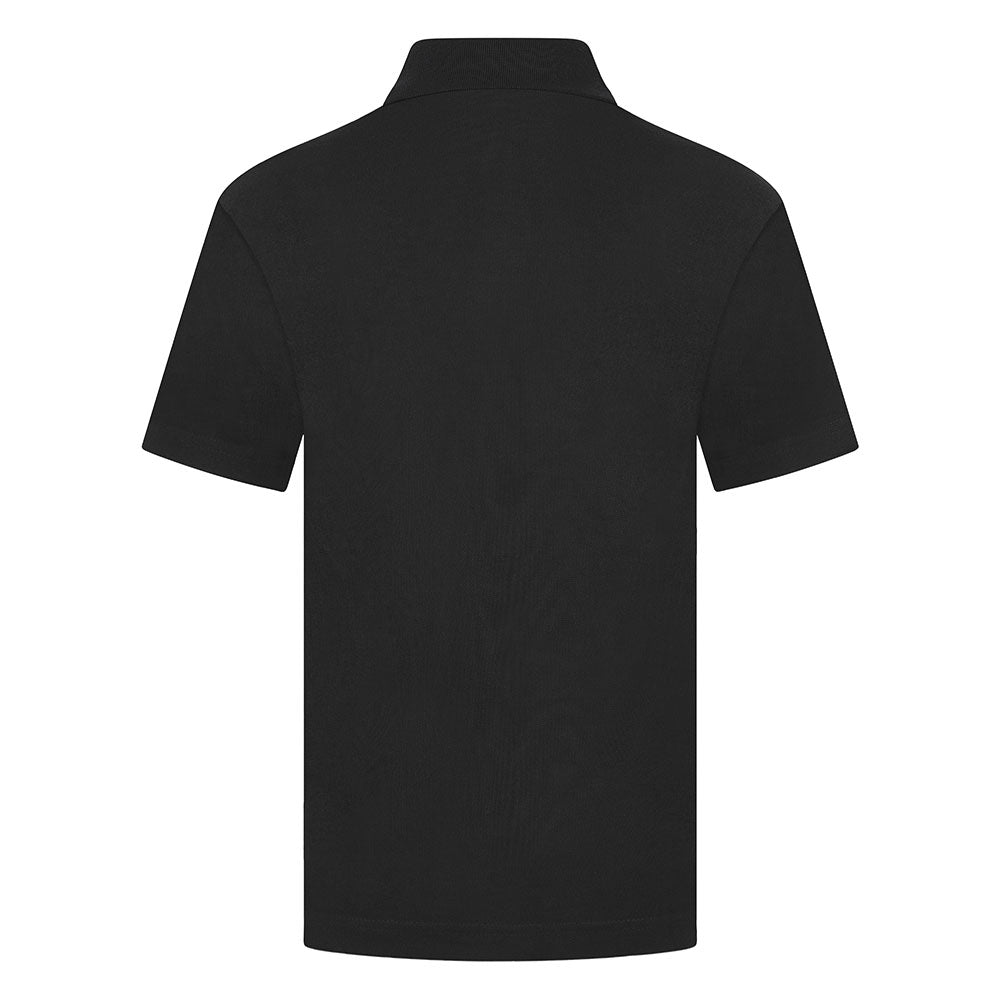 Black Plain Polo Shirt