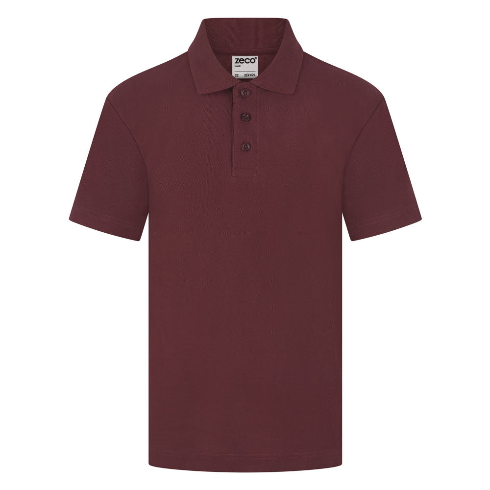 Maroon Plain Polo Shirt