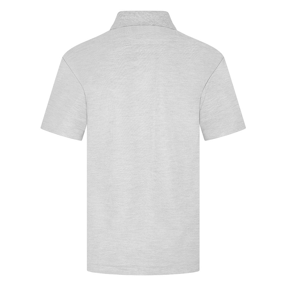 Grey Plain Polo Shirt