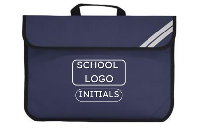 Navy Junior Bookbag with Holy Cross Logo