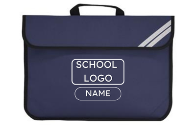 Navy Junior Bookbag with Holy Cross Logo