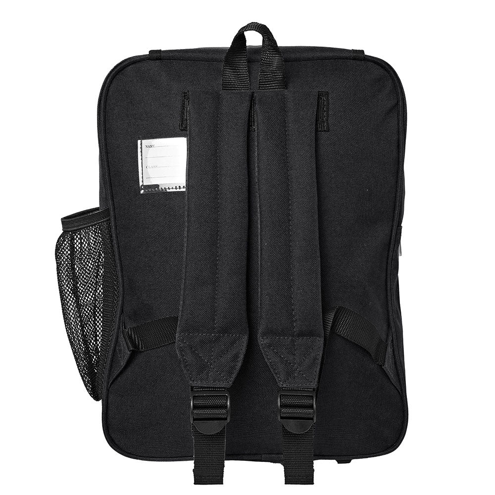 Black Junior Backpack with Barnston Logo