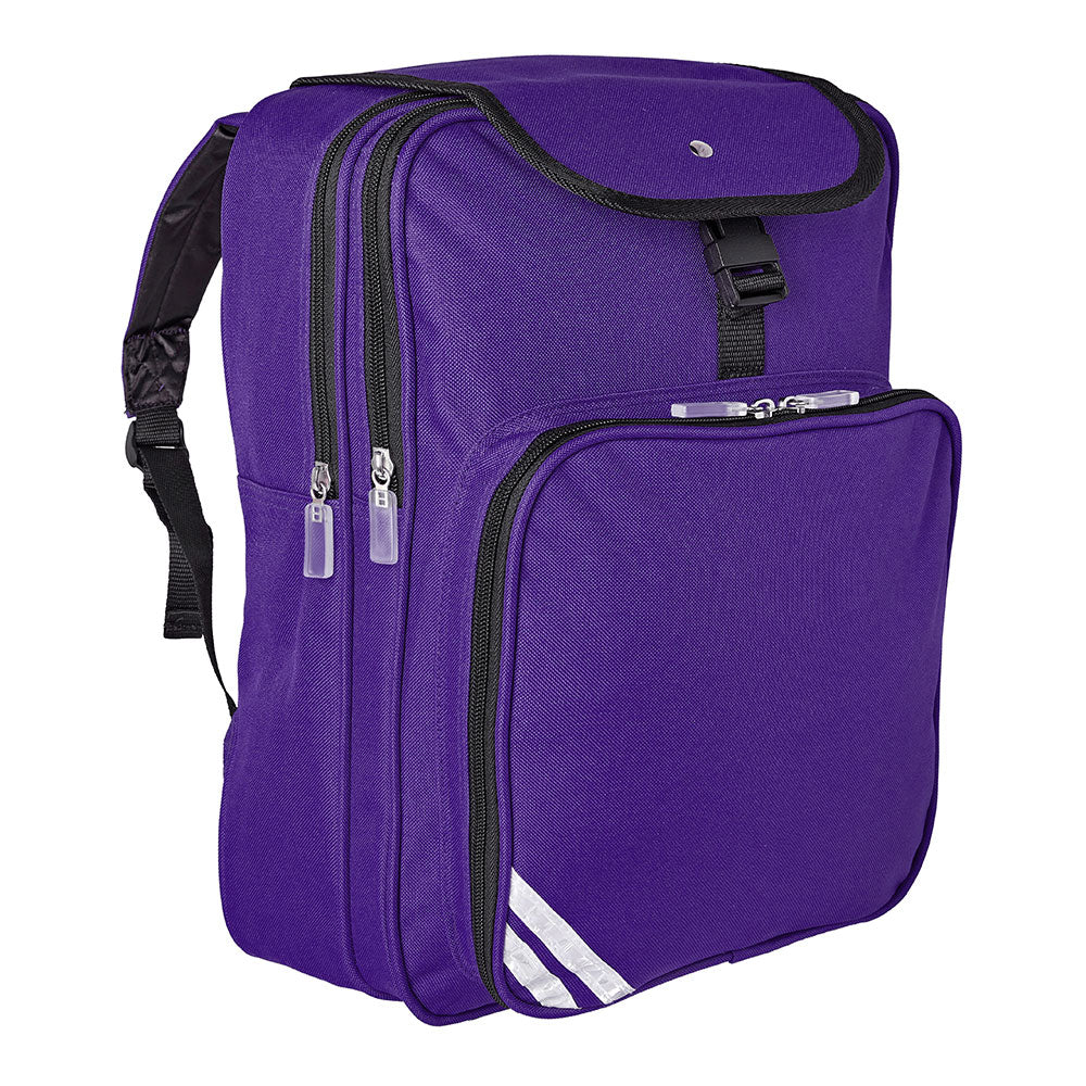 Purple Junior Backpack with Hillside Logo