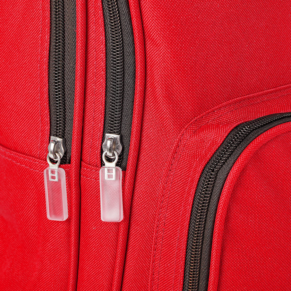 Red Junior Backpack with Leasowe Primary Logo