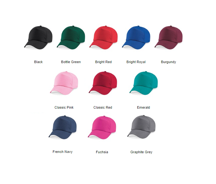 Junior Beechfield "5 Panel" Cap