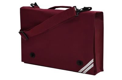 Maroon Junior Satchel with Christ the King Logo