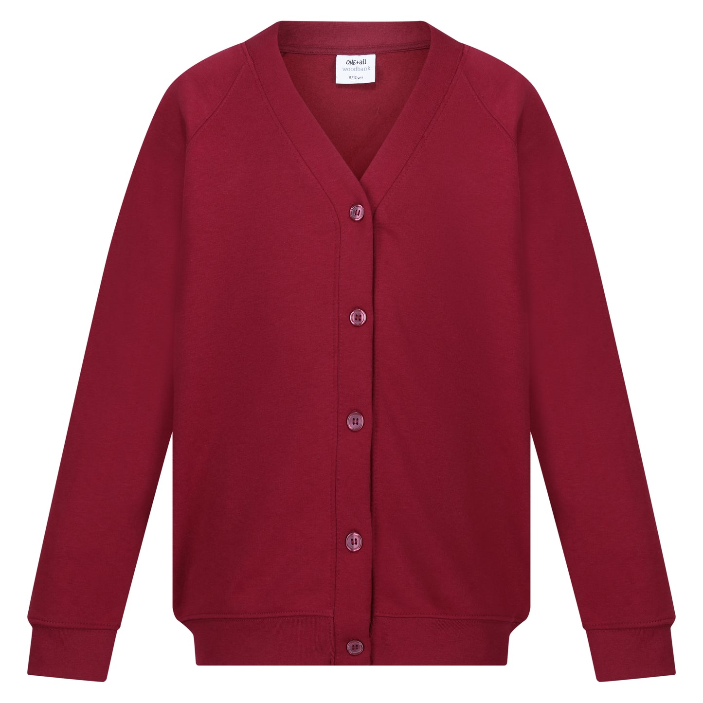 Wine Sweat Cardigan