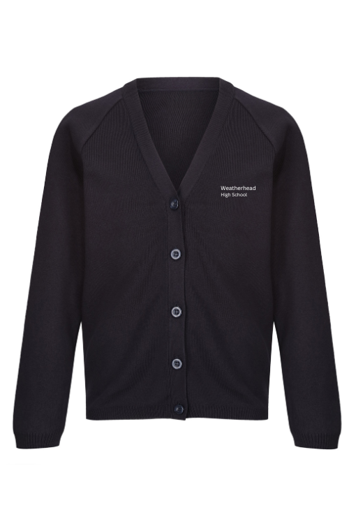 Navy Weatherhead Cardigan