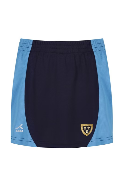 Navy and Sky PE Skorts with West Kirby Logo