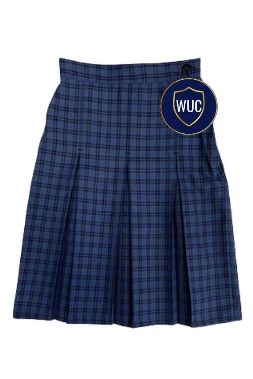 SJP Blue Checked Skirt