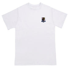 St Anselm's White PE T-shirt