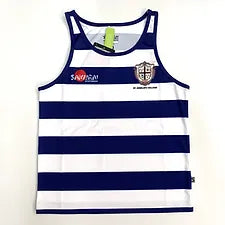 St Anselm's Samurai Striped Athletics Vest