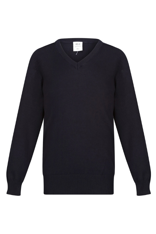Calday Grammar School premium cotton mix V Neck Jumper