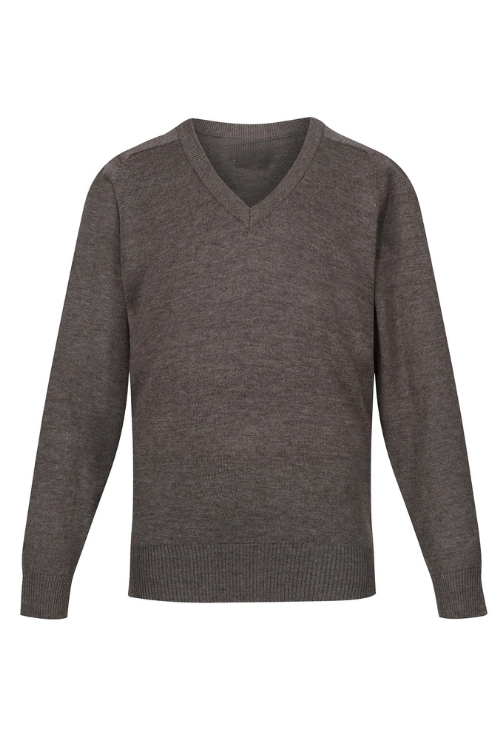 Premium Cotton Grey Knitted Jumper