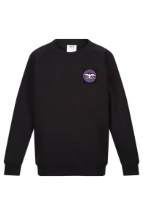 Black Sweatshirt with Hilbre Logo