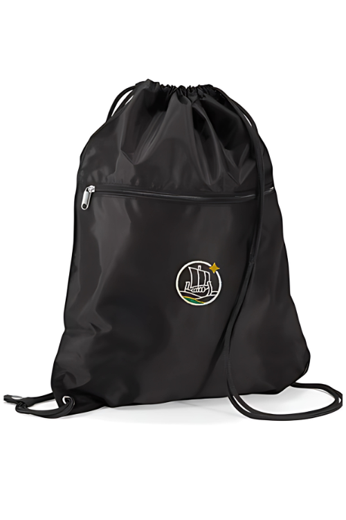Black Gym bag with Neston Logo