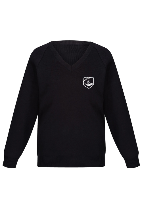 South Wirral Premium Cotton Mix V-Neck Jumper