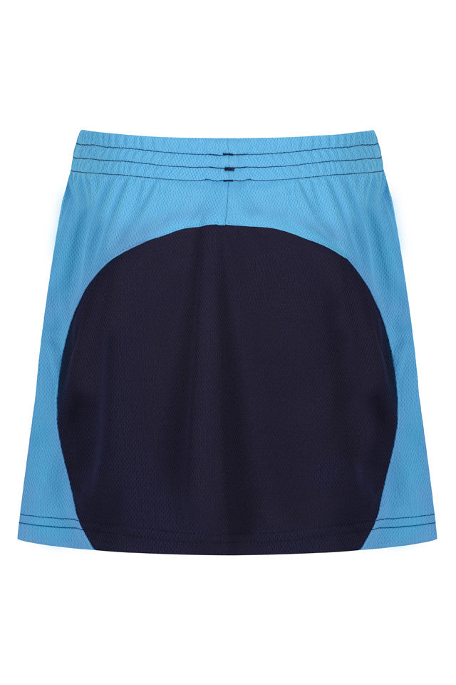 Navy and Sky PE Skorts with Prenton Logo