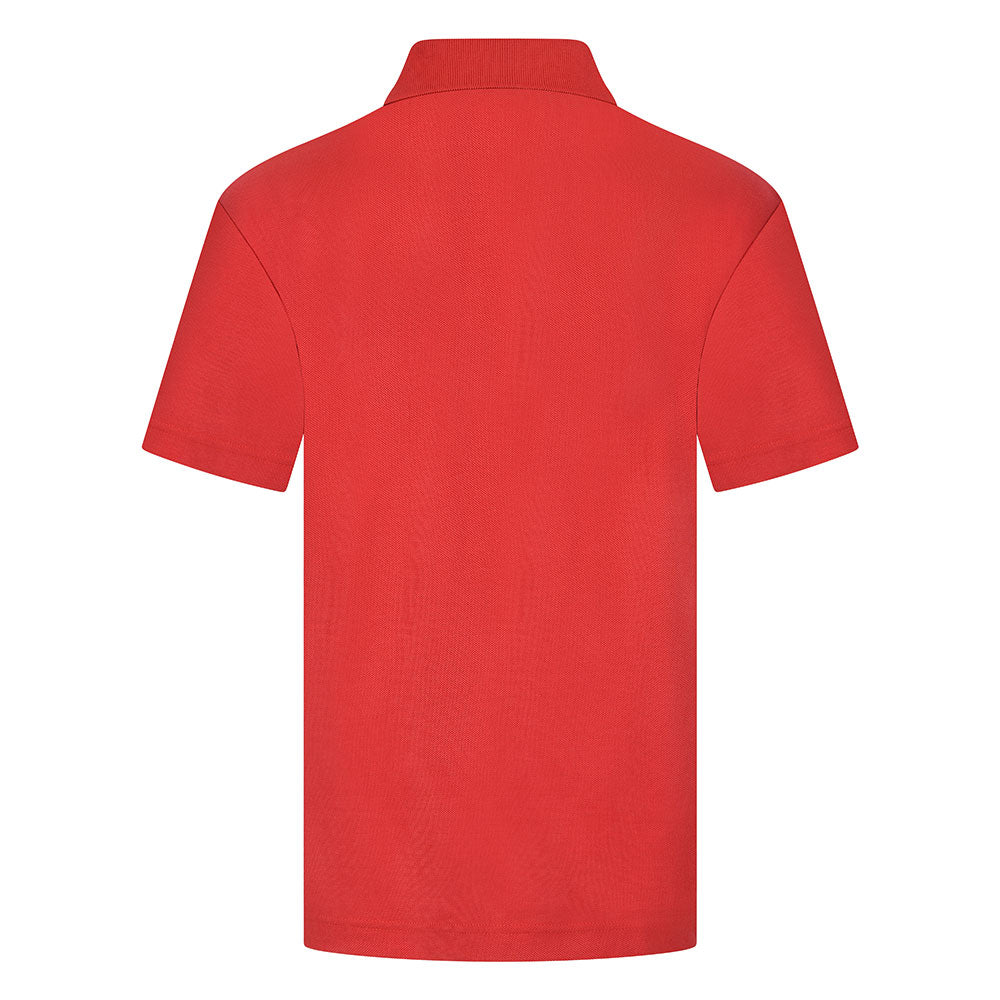 Red Plain Polo Shirt