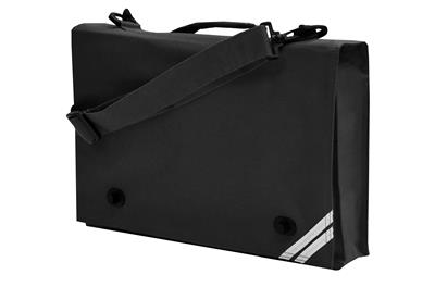 Black Junior Satchel with Barnston Logo