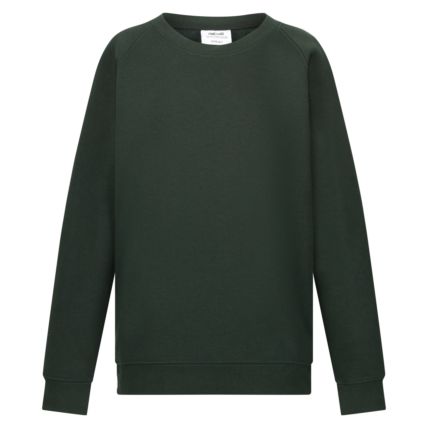 Bottle Green Crew Neck Sweatshirt with Bedford Drive Logo