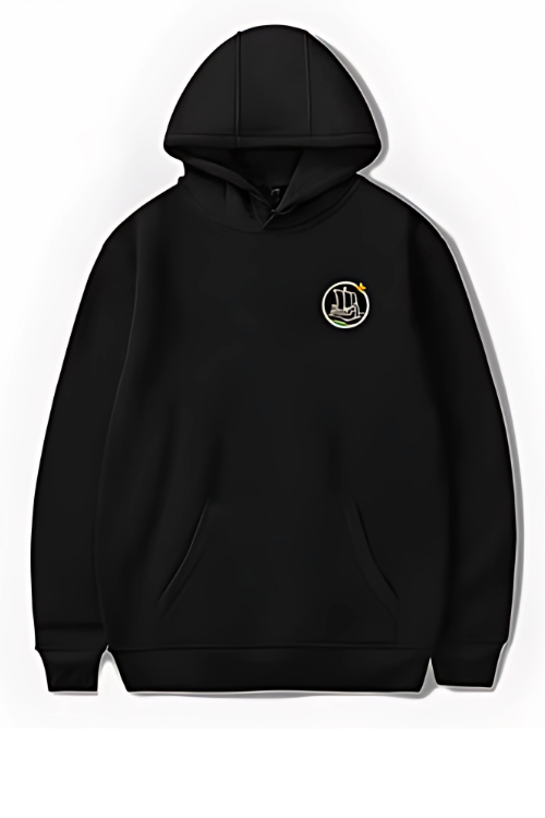 Black Neston High PE Hoody (Initials included in price)
